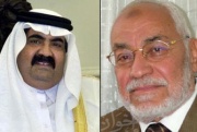 ا.محمد مهدى عاكف وامير قطر.jpg